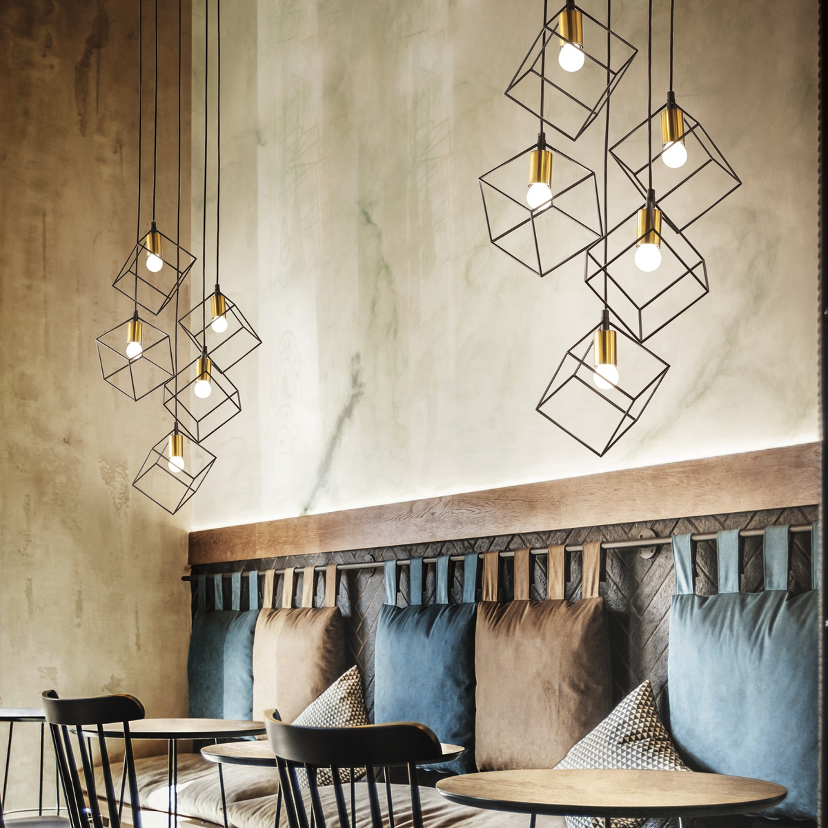 Lustră Ideal Lux Ice SP5, alb, 237671