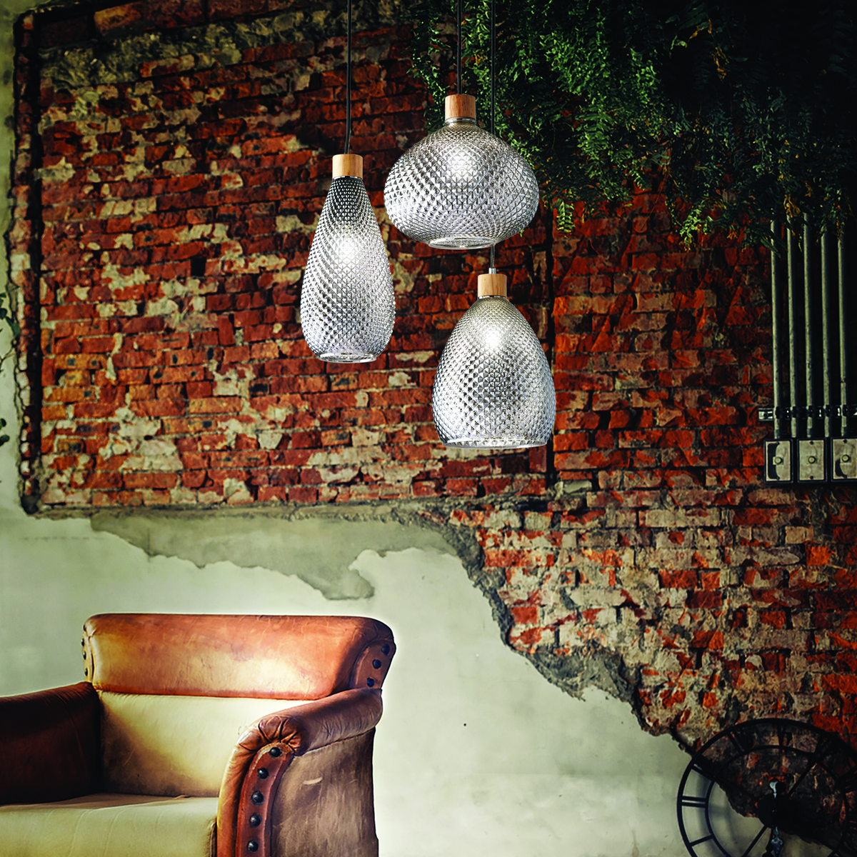Pendul Ideal Lux Bergen-2 SP1, 238838