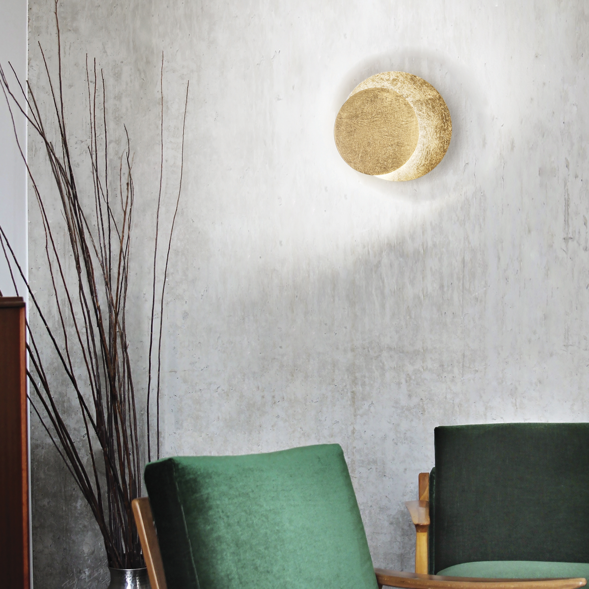 Aplică Ideal Lux Tick, auriu, 238944