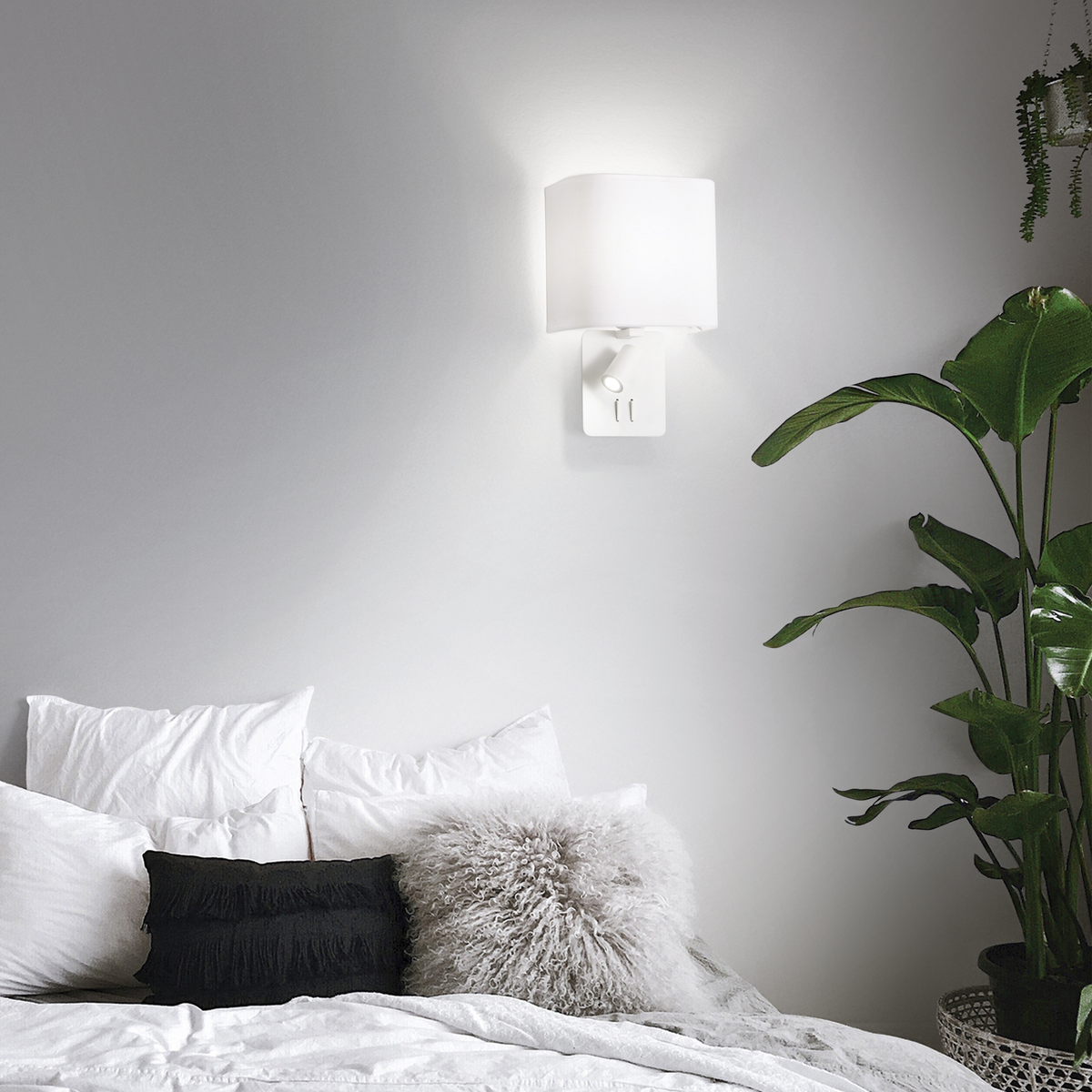 Structură pentru aplică Ideal Lux Gea MAP2, negru, 239545