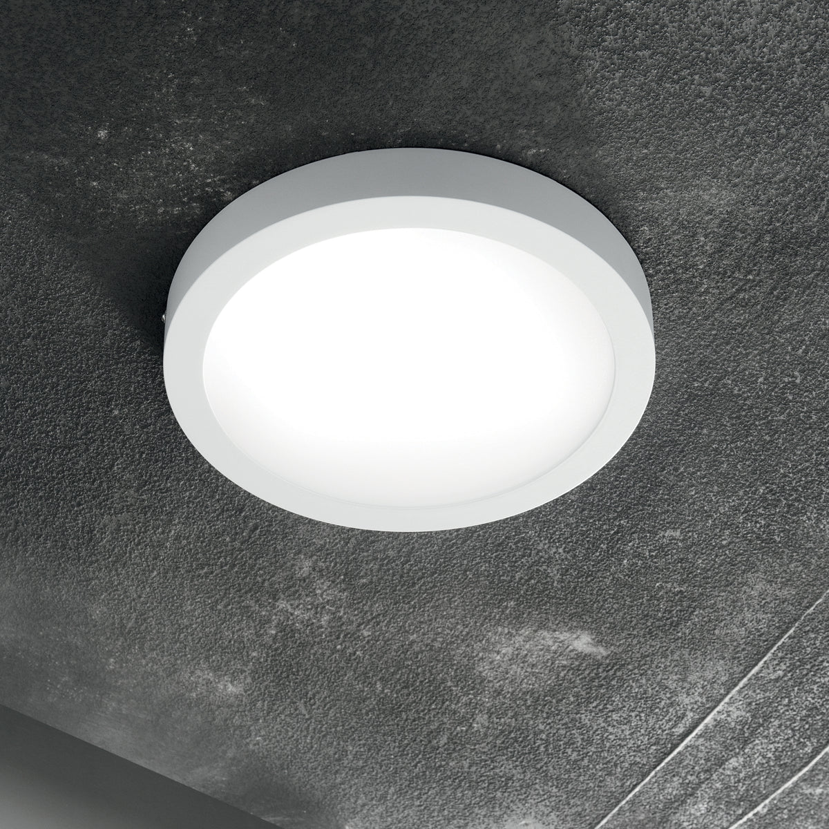 Plafonieră Ideal Lux Universal Round 3000K, Ø40 cm, 240367