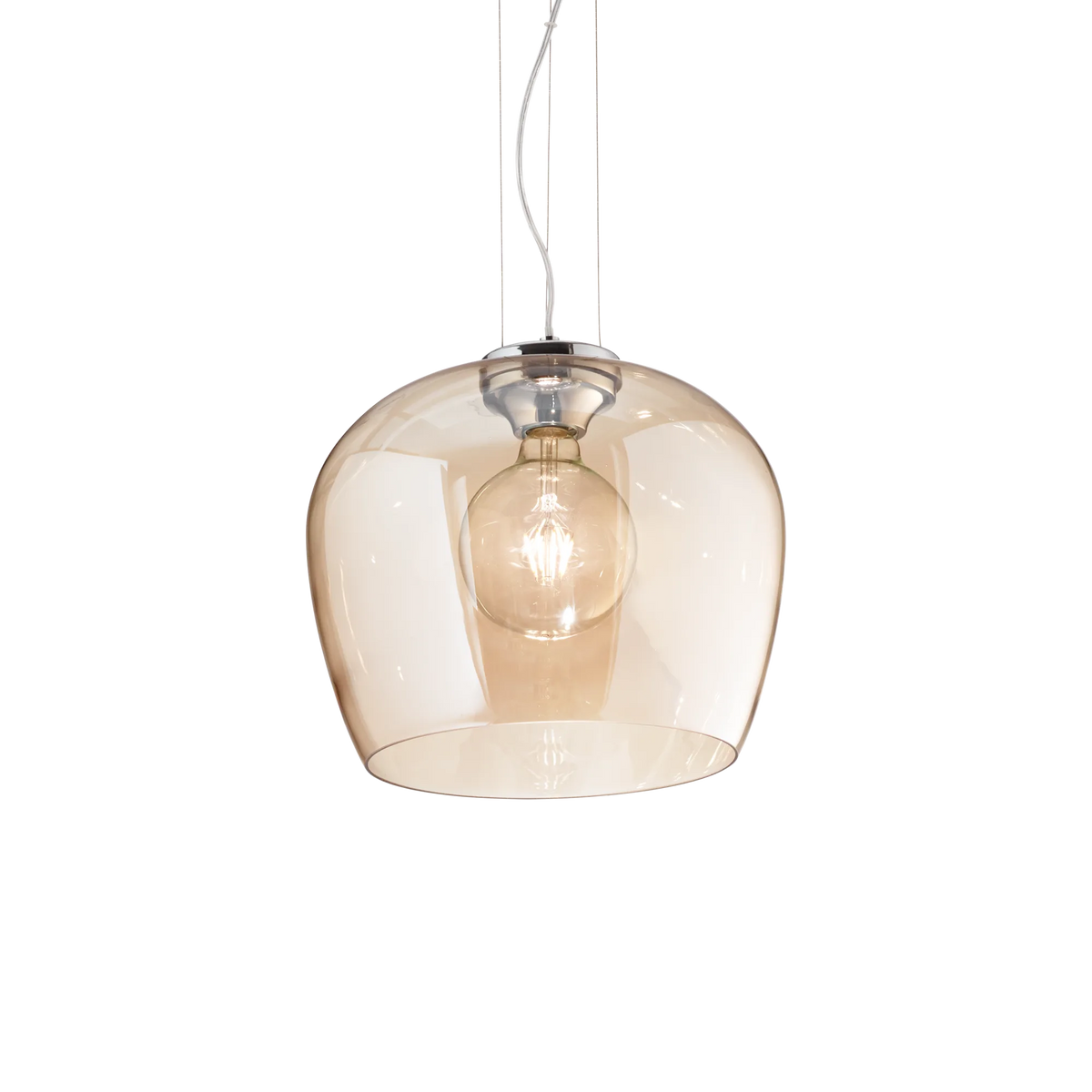 Pendul Ideal Lux Blossom SP1, chihlimbar, 241524