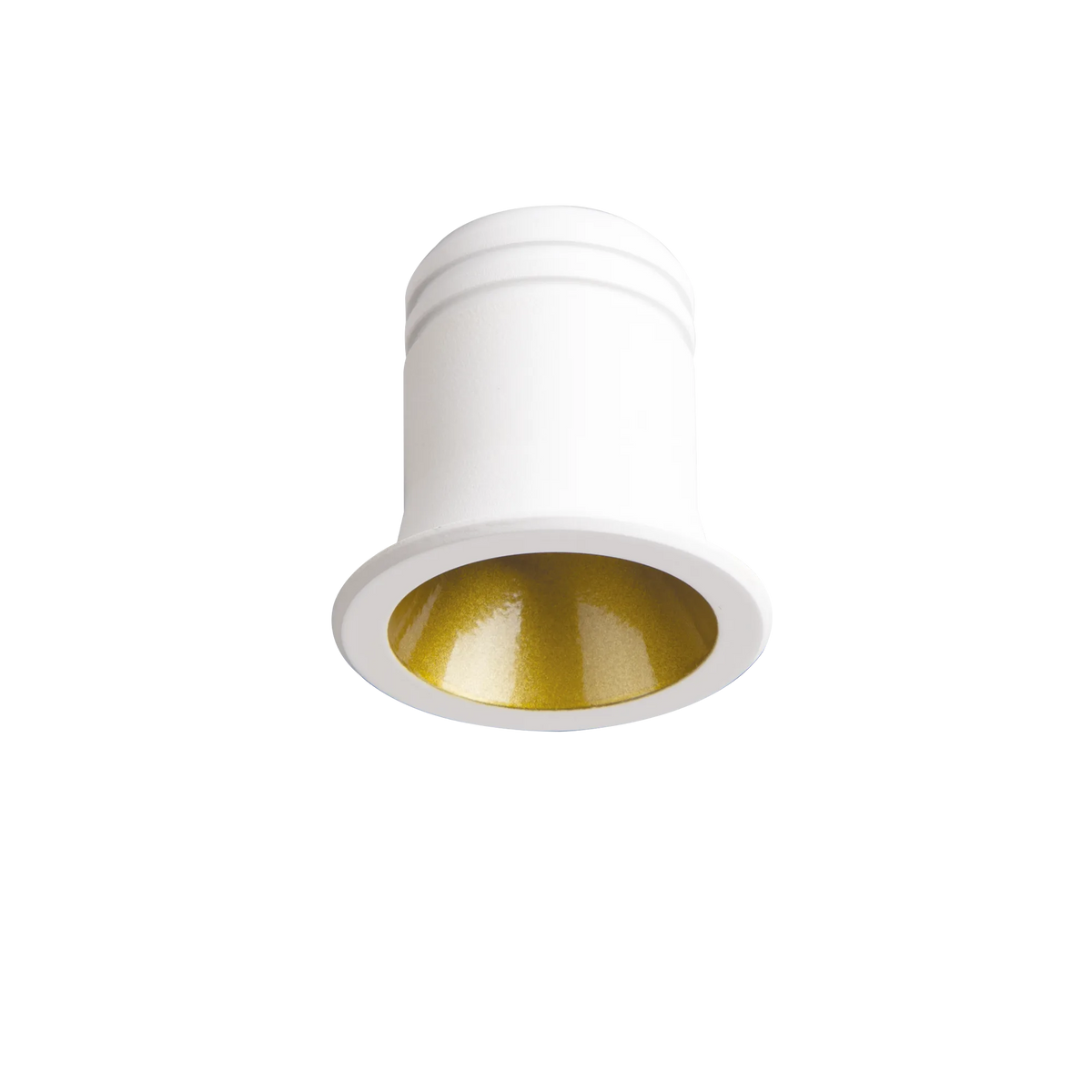 Spot încastrat Ideal Lux Virus, alb, auriu, 244822