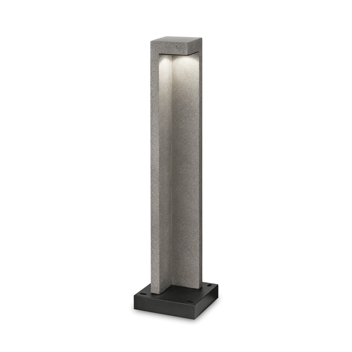 Stâlp de iluminat exterior Ideal Lux Titano 3000K, H74 cm, 246987