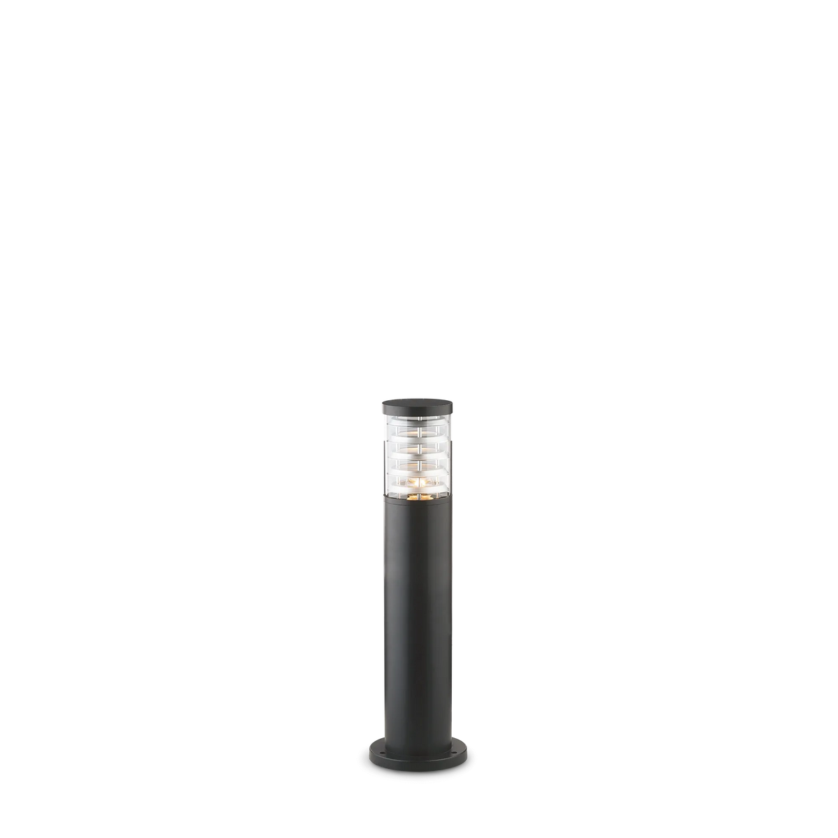 Stâlp de iluminat exterior Ideal Lux Tronco PT1, negru, H40 cm, 248295