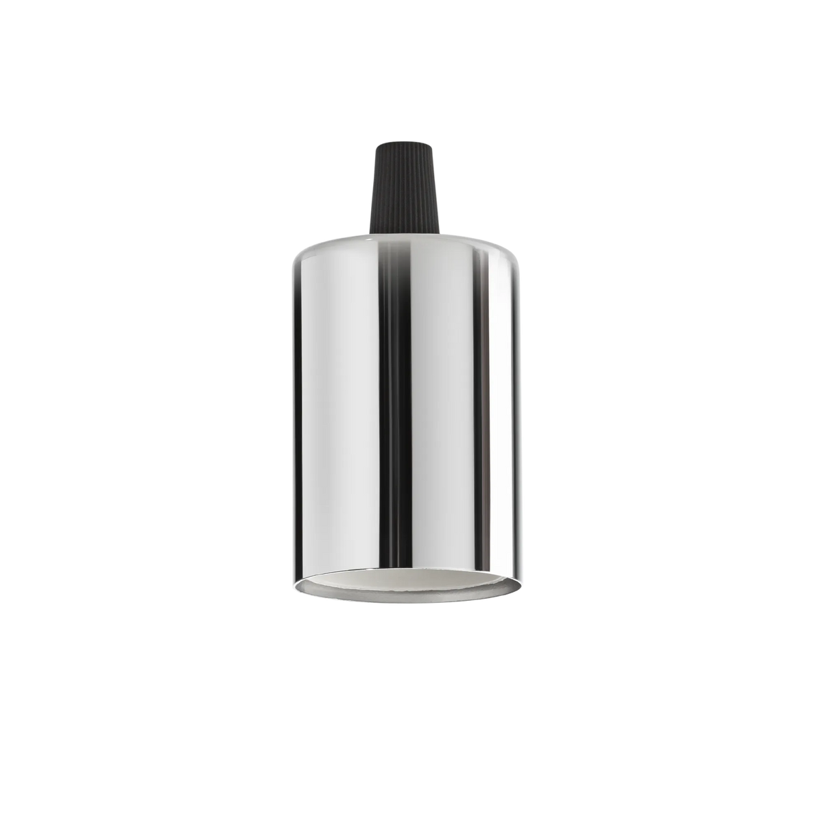 Dulie E27 Ideal Lux Portalampada E27 Liscio, crom, 249230