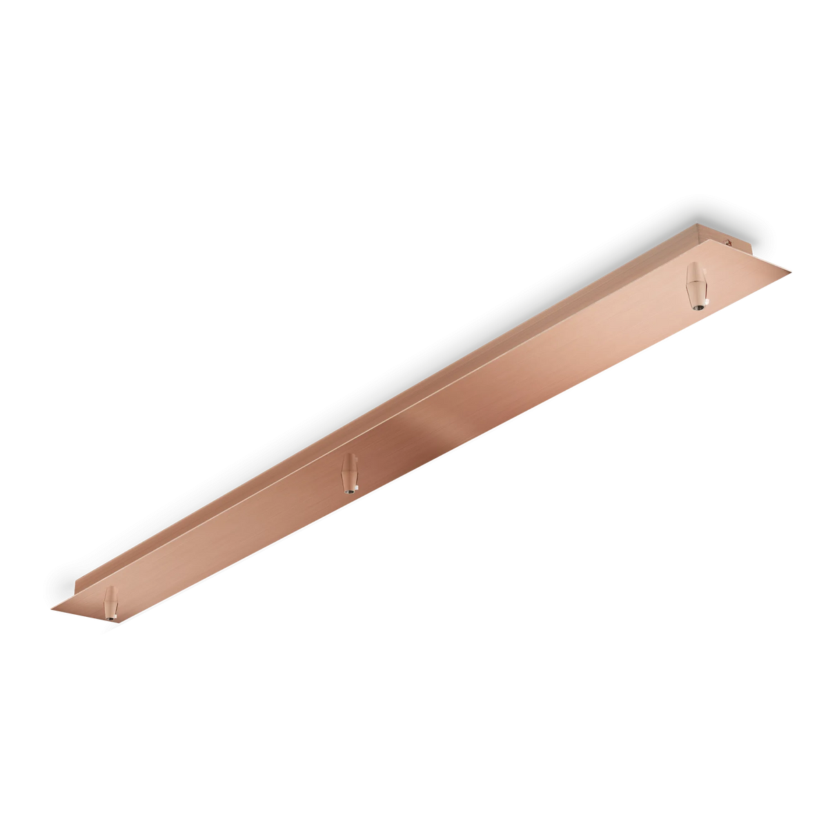 Rozetă Ideal Lux Rosone Lineare 3 Luci, cupru, 249292
