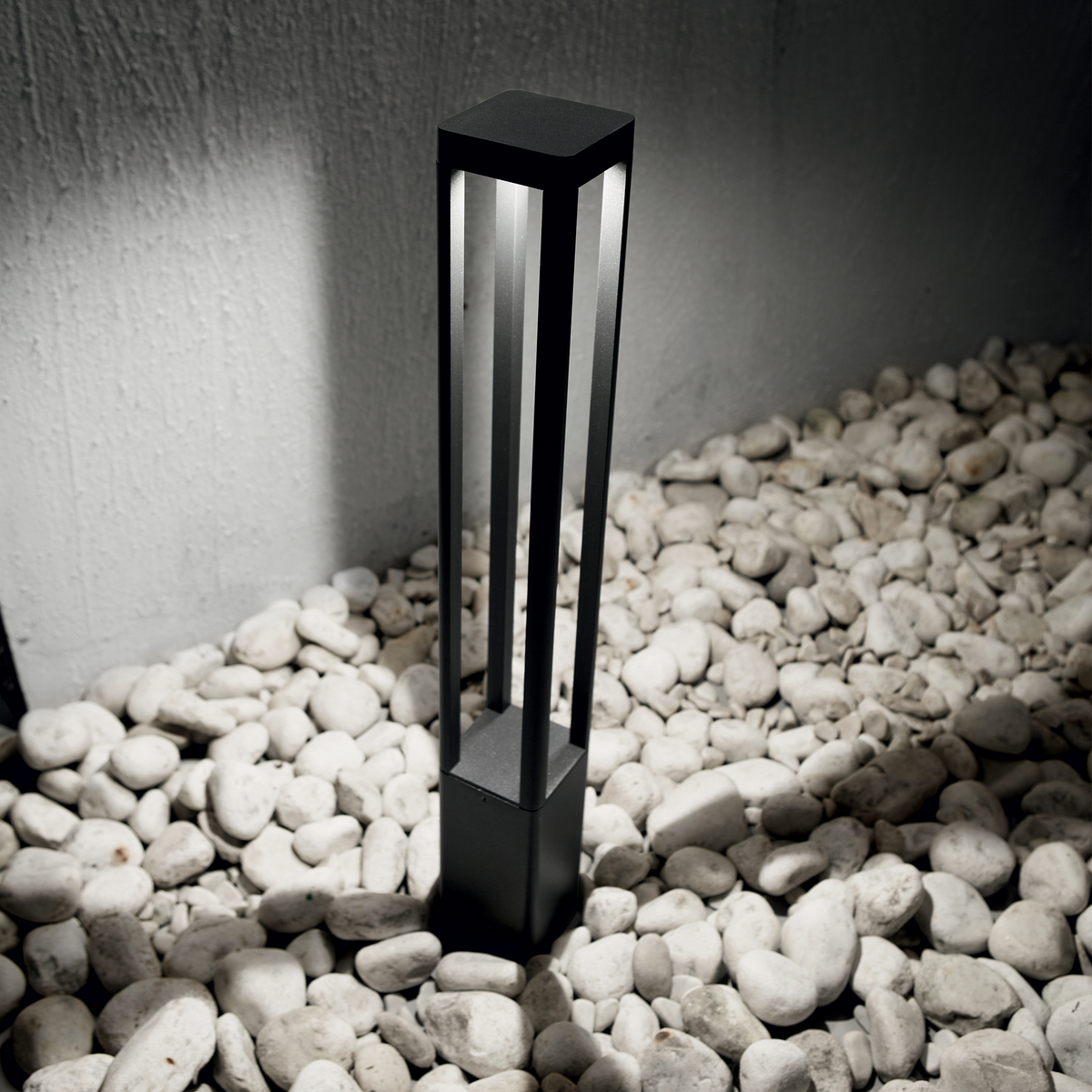 Stâlp de iluminat exterior Ideal Lux Tifone, H65 cm, 250953