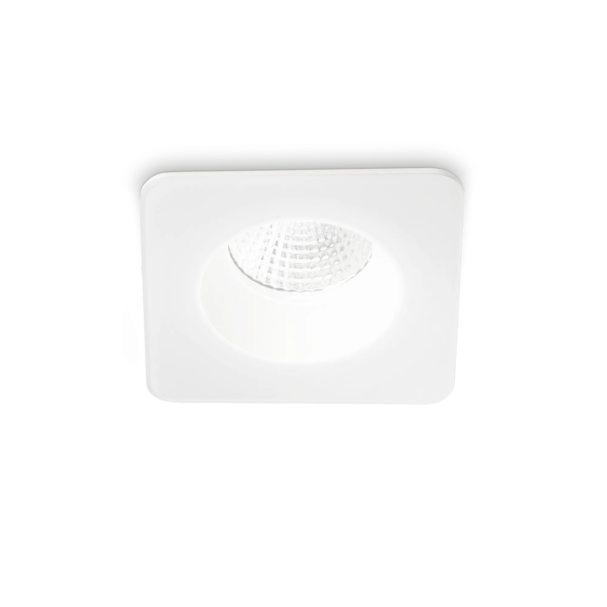 Spot încastrat Ideal Lux Room-65 Square, alb, 252049