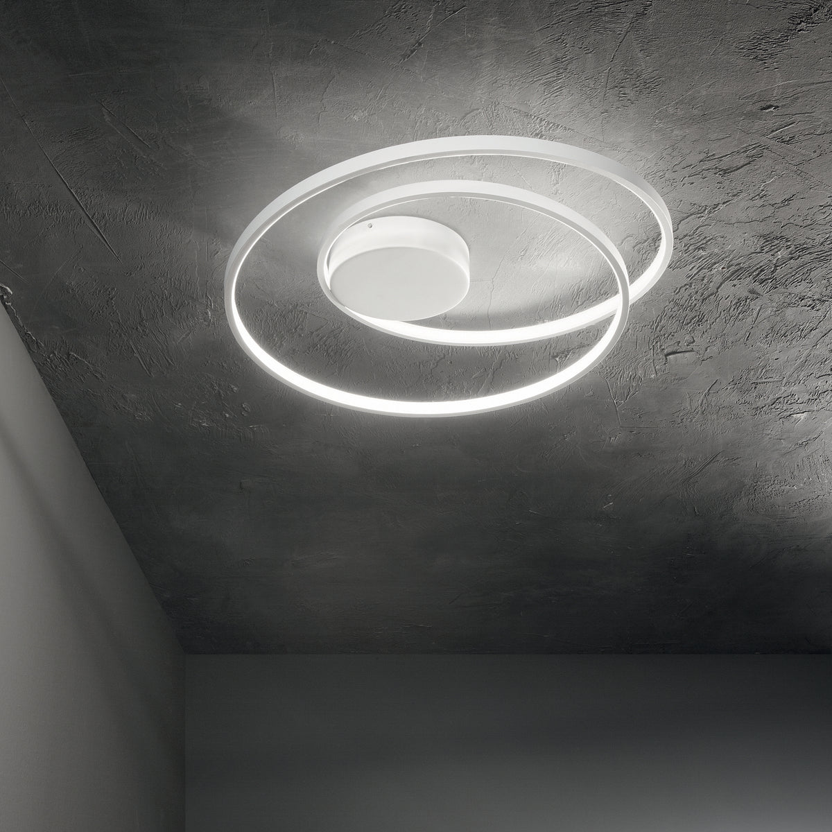 Plafonieră Ideal Lux Oz ON-OFF 3000K, alb, 253688