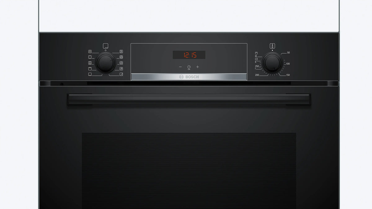 Cuptor încorporabil Bosch HBA554EB3, Seria 4, 71 l, negru