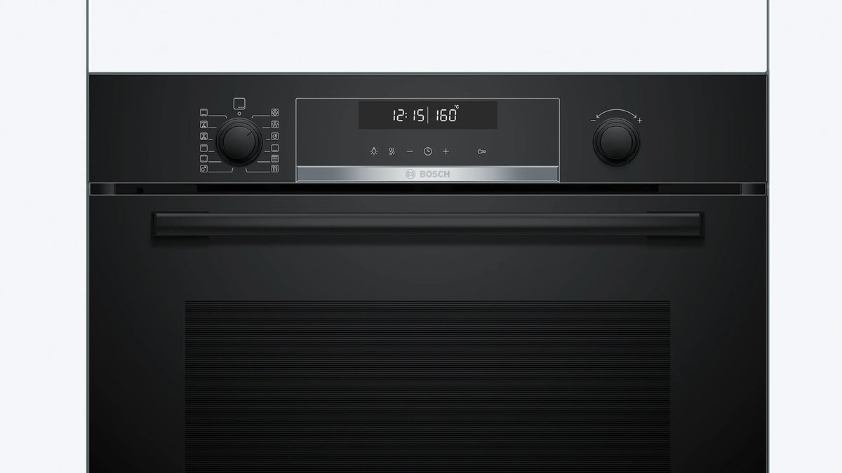 Cuptor încorporabil Bosch HBG578EB3, Seria 6, 71 l, curățare pirolitică, negru