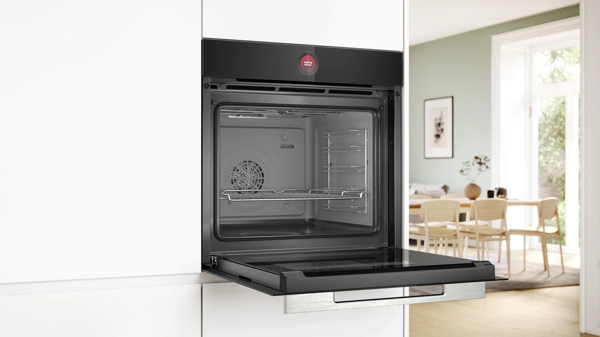 Cuptor încorporabil Bosch HBG7541B1, Seria 8, 71 l, negru