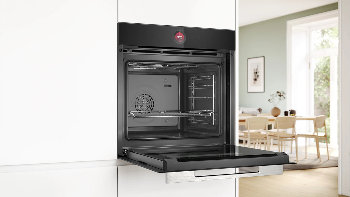 Cuptor încorporabil Bosch HBG7321B1, Seria 8, 71 l, negru