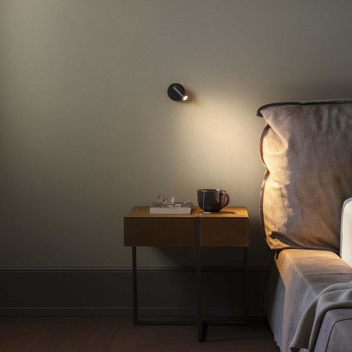 Aplică Ideal Lux Bean Round, alb, 260600