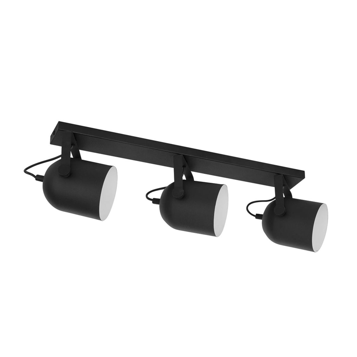Plafonieră TK Lighting Spectra 3, negru, 3 x E27, 2611