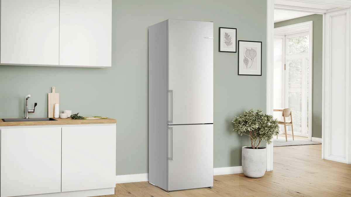 Combină frigorifică Bosch KGN39AIAU, Seria 6, 363 l, Total No Frost, inox
