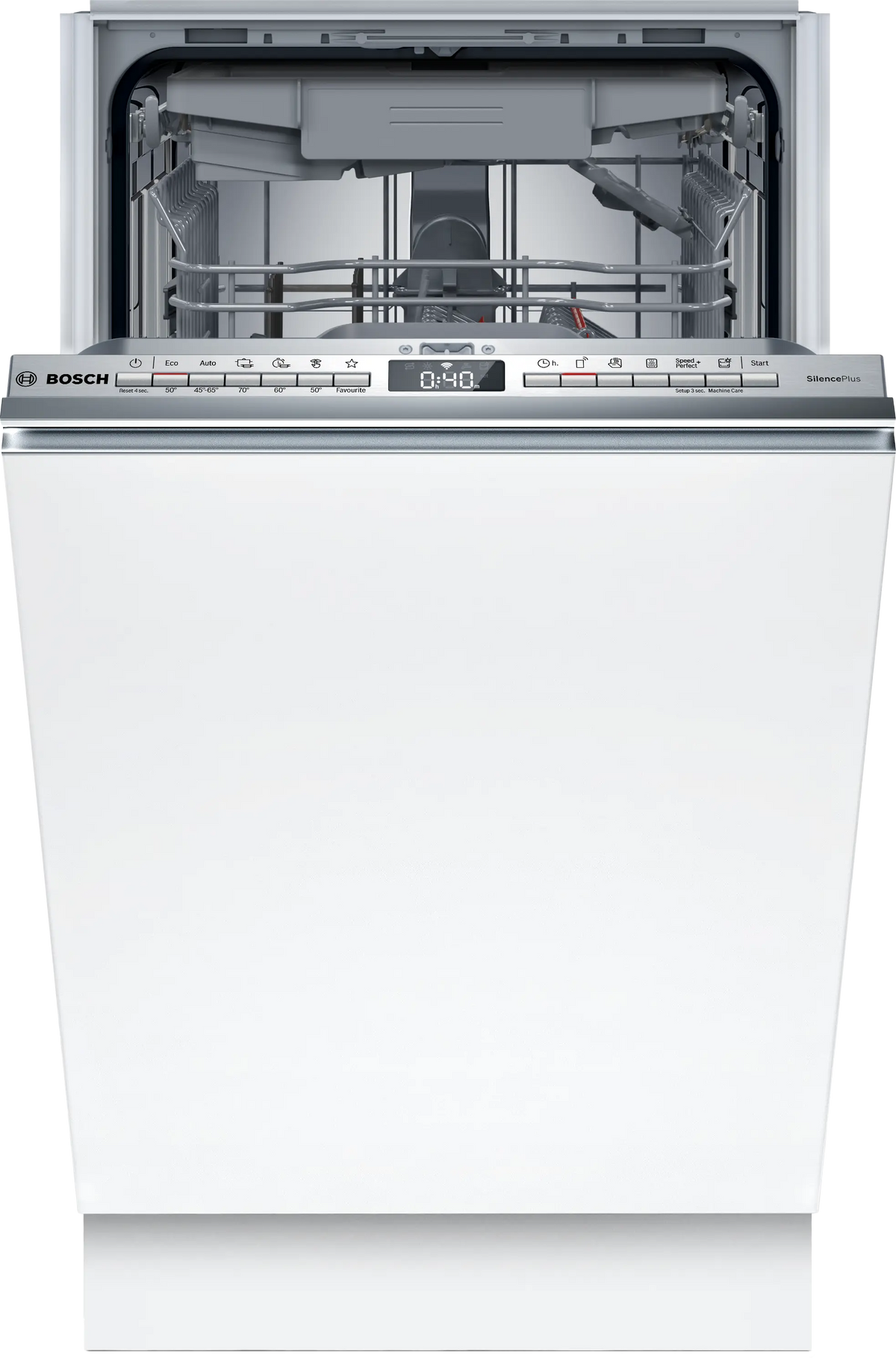 Mașină de spălat vase complet încorporabilă Bosch SPV4EMX17E, Seria 4, 45 cm, 10 seturi