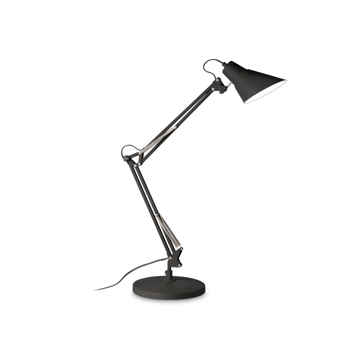 Veioză Ideal Lux Sally TL1 Total Black, 265285