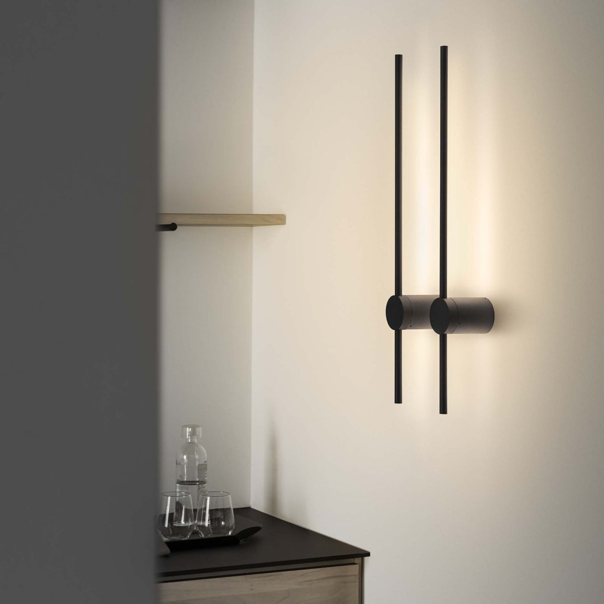 Aplică Ideal Lux Essence 3000K, negru, Ø70 cm, 265643