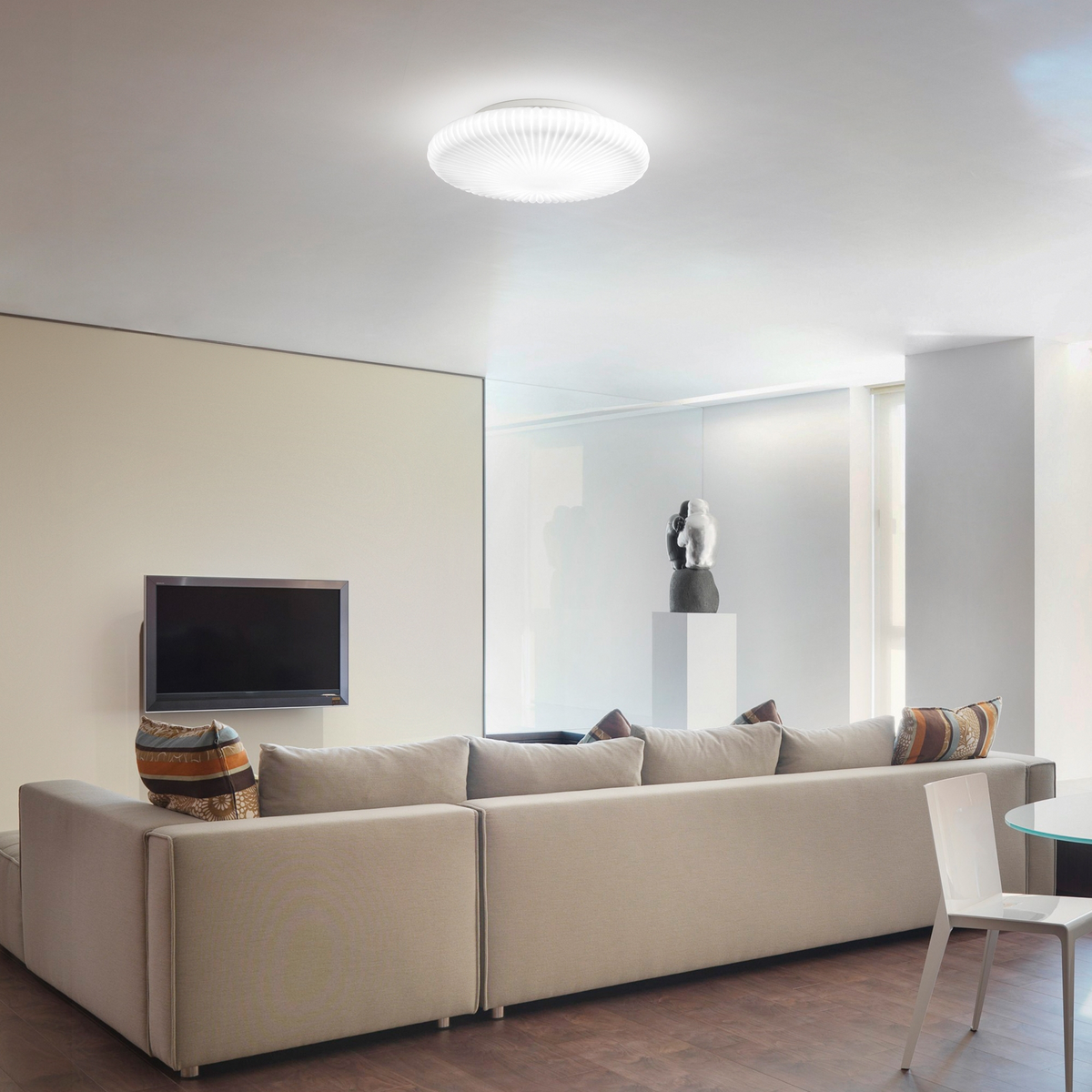 Plafonieră Ideal Lux Atrium, Ø35 cm, 265803