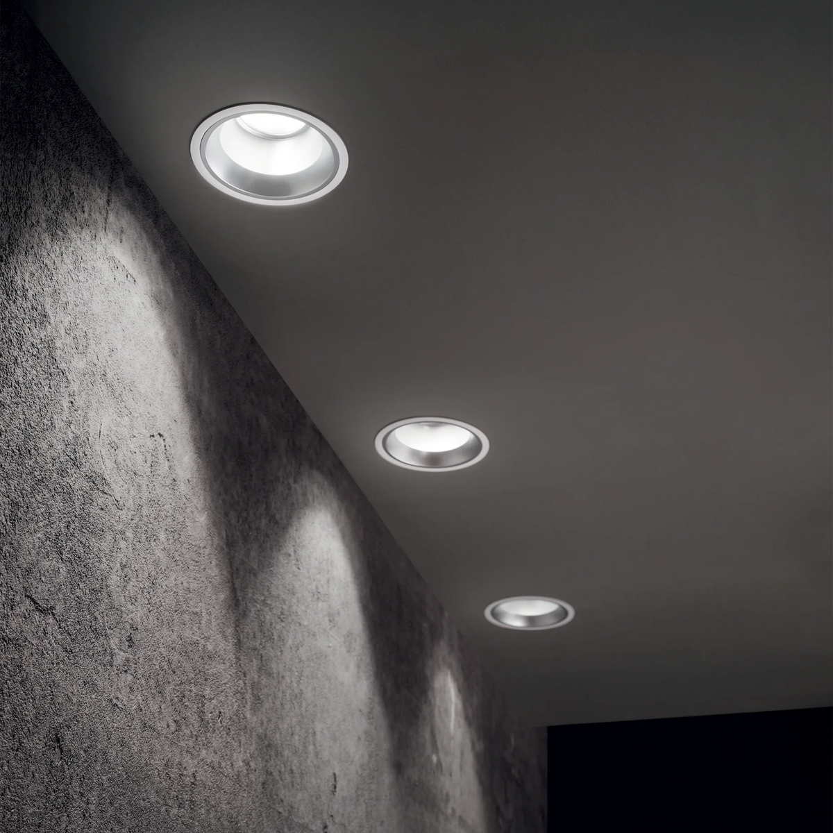 Spot încastrat Ideal Lux Off 42W 3000K, alb, 266534
