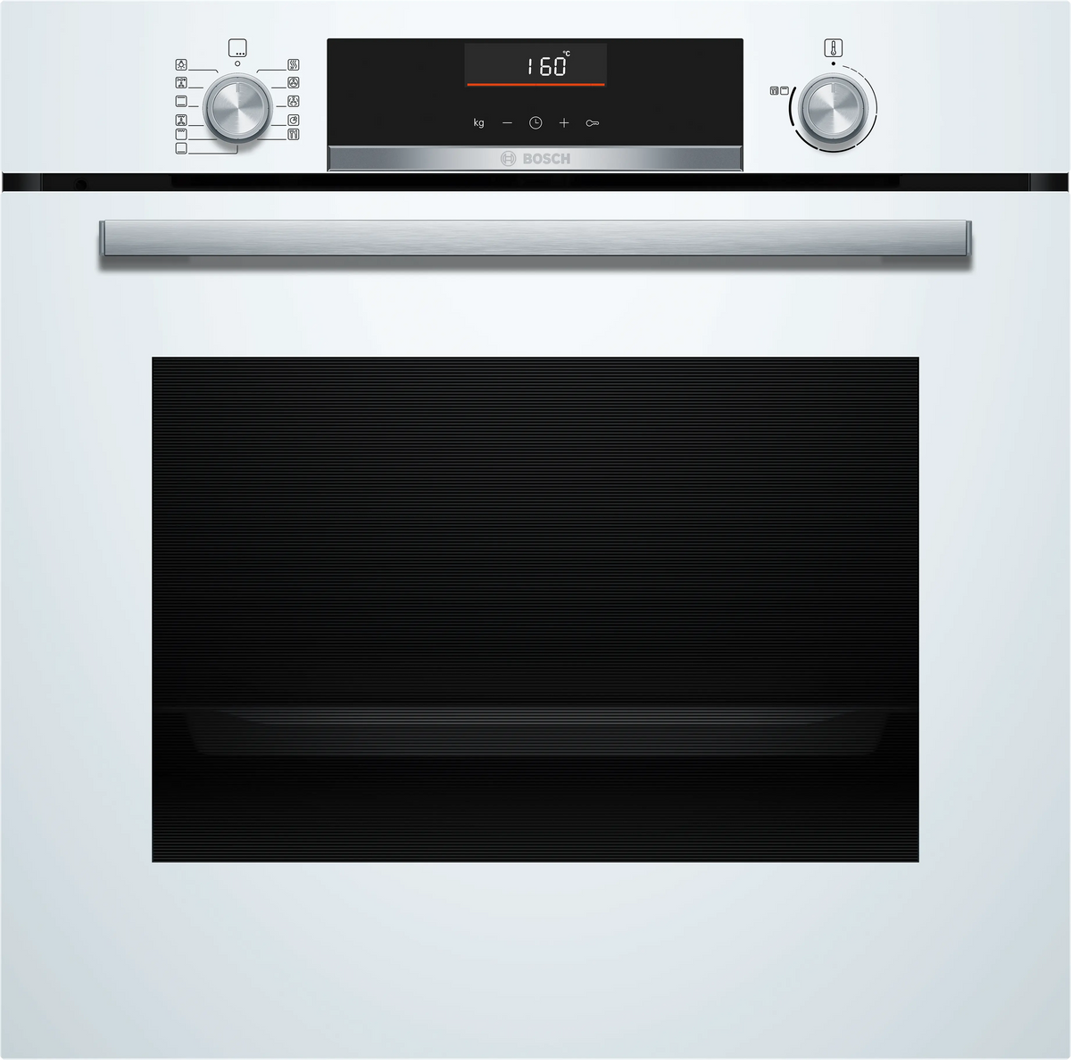 Cuptor încorporabil Bosch HBG536EW4, Seria 6, 71 l, alb