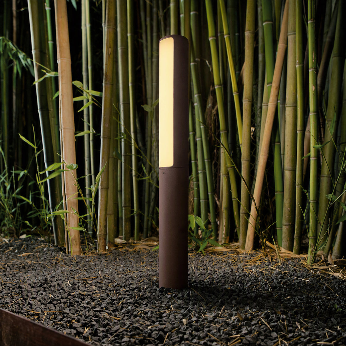 Lampă de exterior Ideal Lux Etere 3000K, cafea, 269160