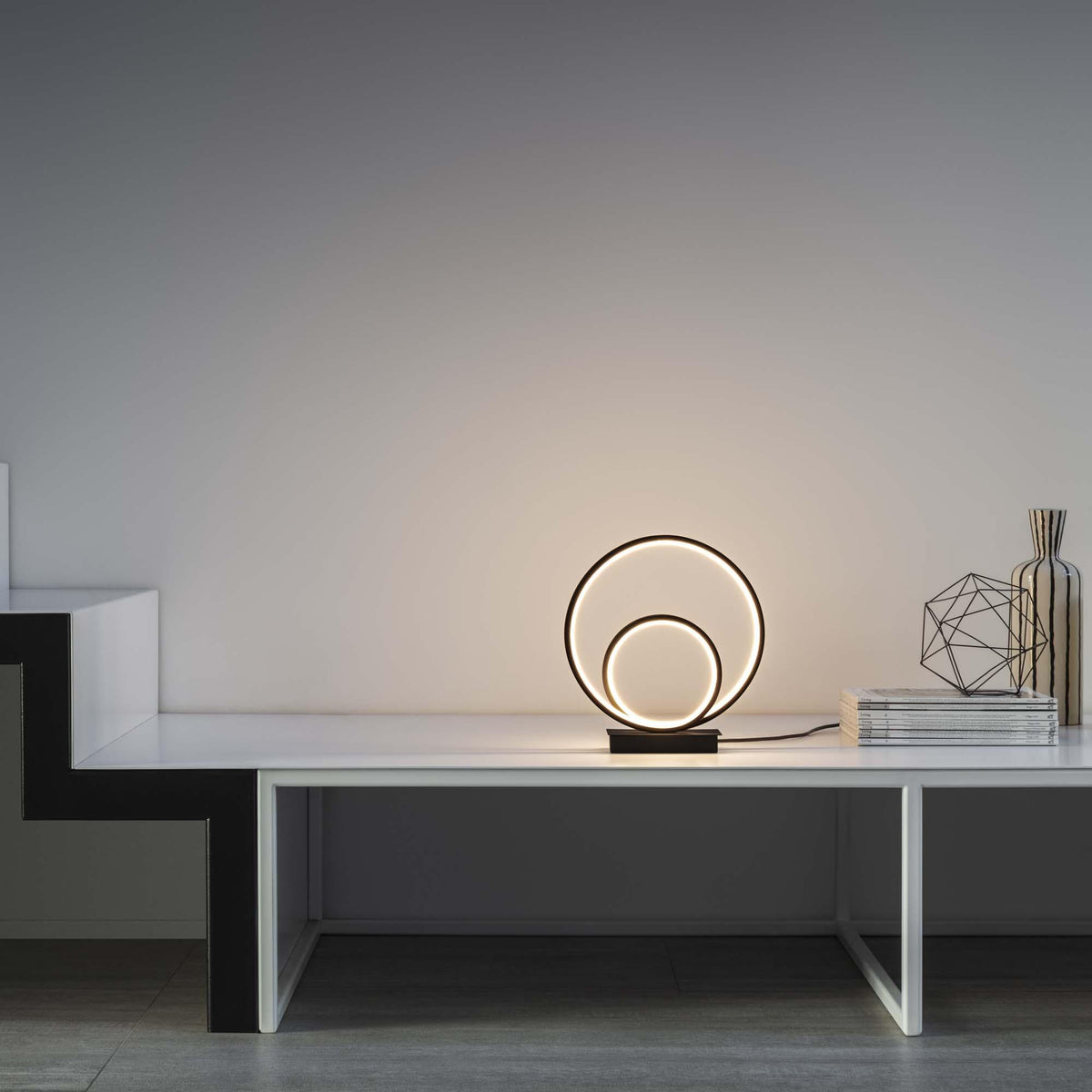 Veioză Ideal Lux Oz ON-OFF 3000K, negru, 269481