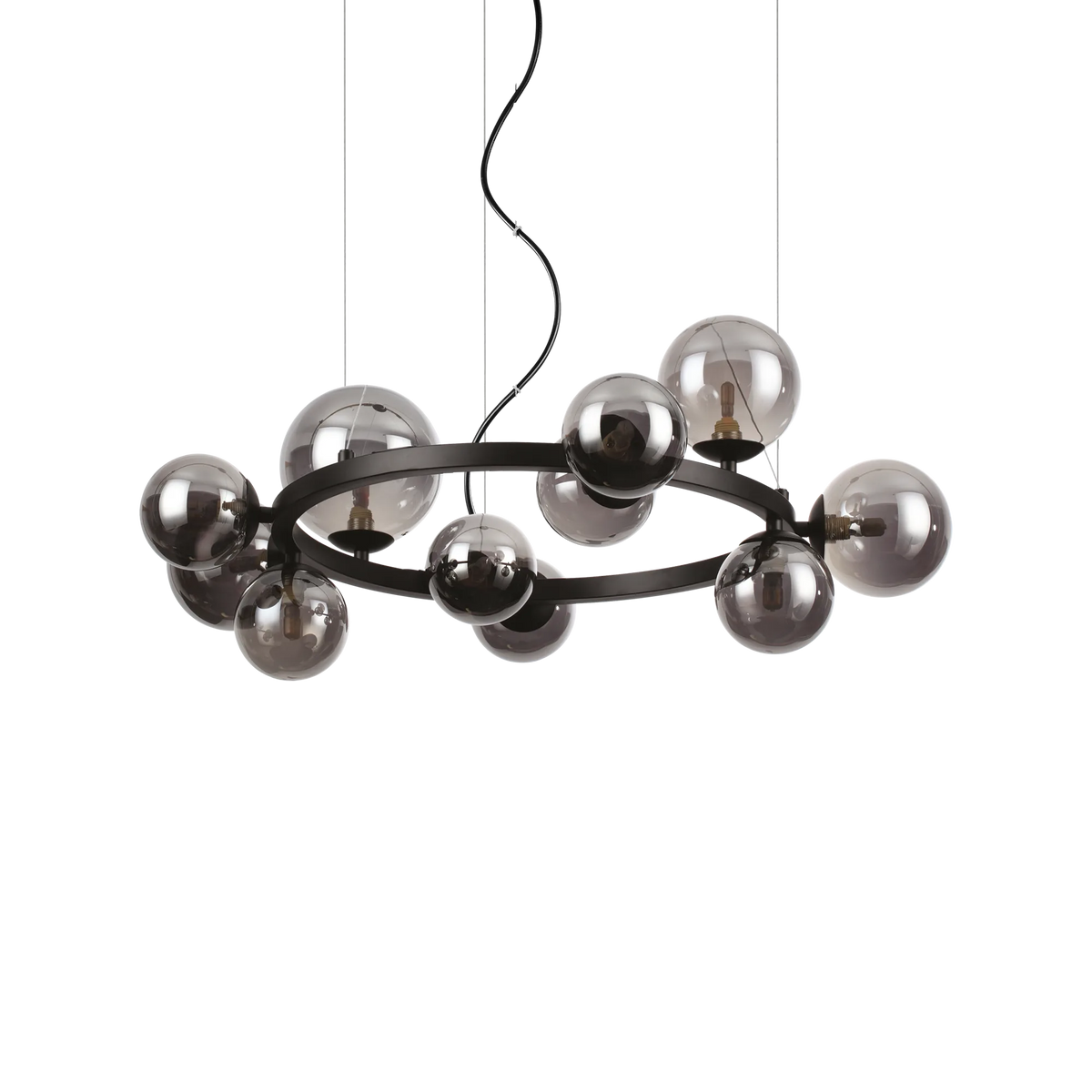 Lustră Ideal Lux Perlage SP11, fumuriu, 271392