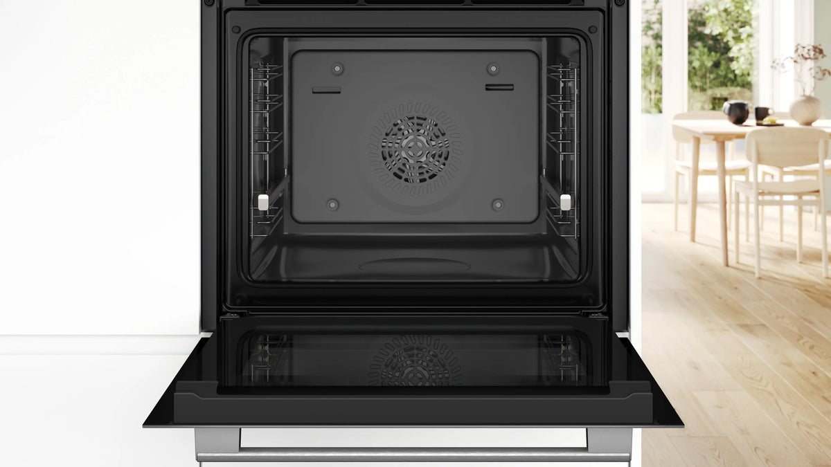 Cuptor încorporabil Bosch HBG536EW4, Seria 6, 71 l, alb