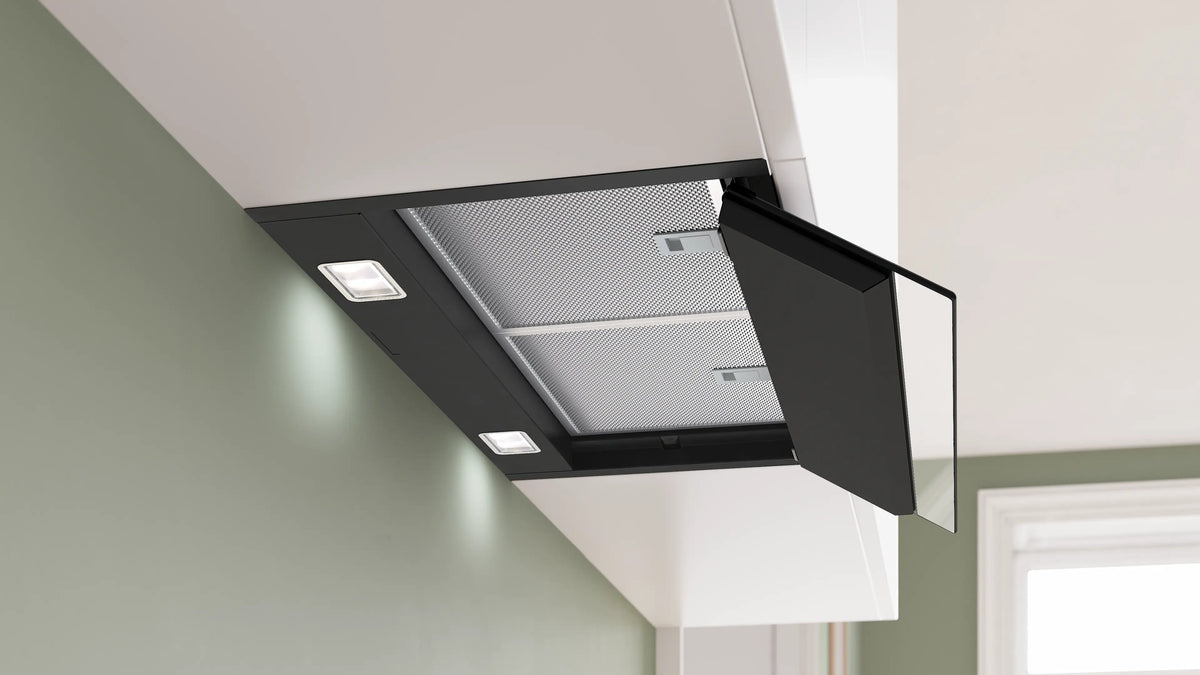 Hotă încorporabilă Bosch DBB67DP60, Seria 6, 60 cm, neagră