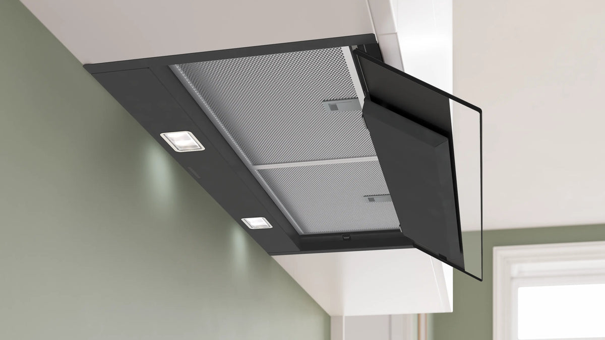Hotă încorporabilă Bosch DBB87DP60, Seria 6, 80 cm, neagră