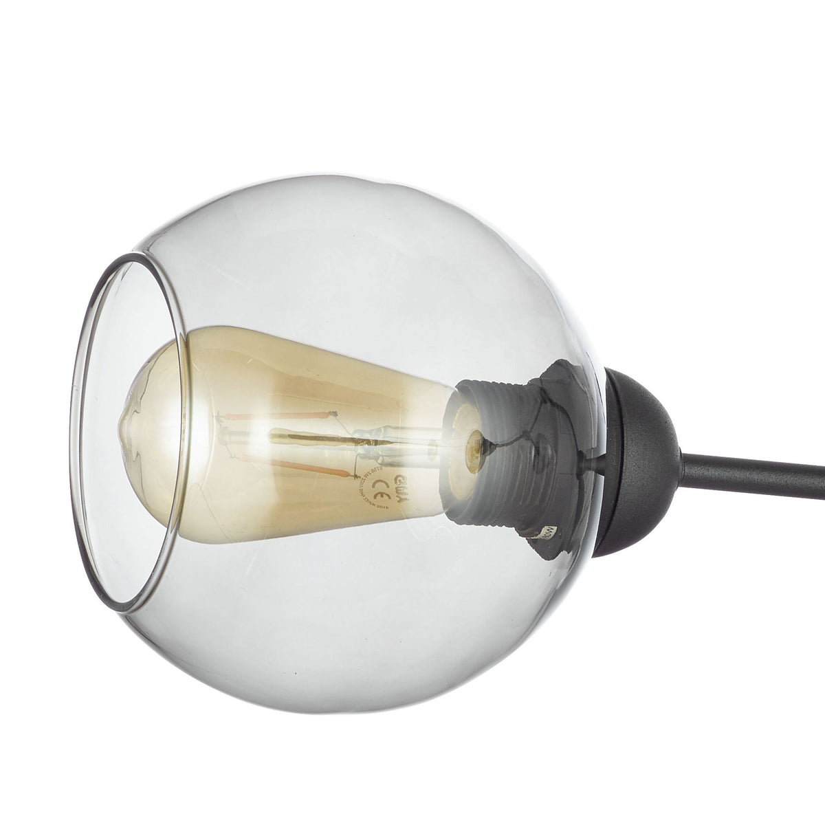 Lustră TK Lighting Fairy 4, negru, 4 x E27, 2730