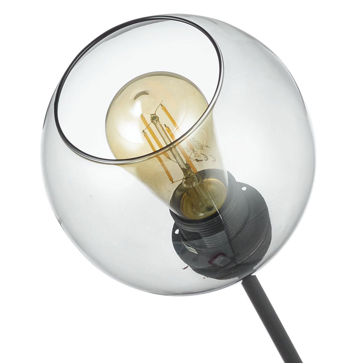 Plafonieră TK Lighting Fairy 6, negru, 6 x E27, 2731