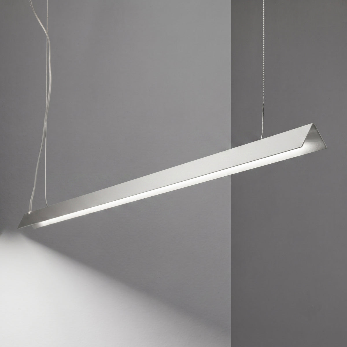 Lustră Ideal Lux V-line, negru, 275376