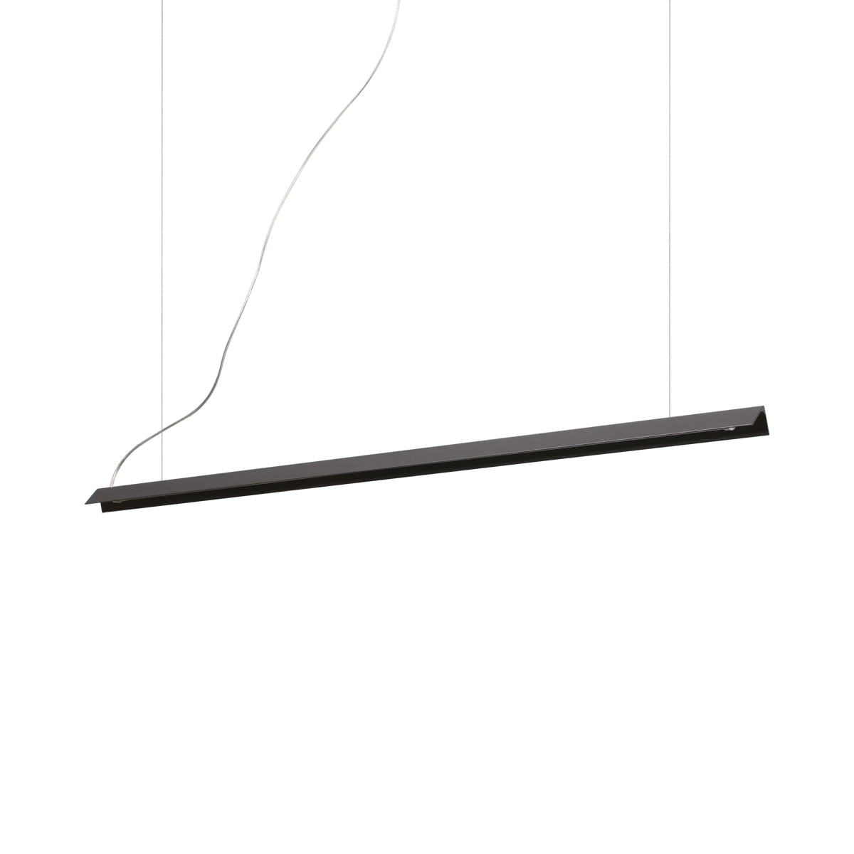 Lustră Ideal Lux V-line, negru, 275376