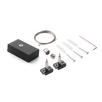 EGO KIT SINGLE STEEL CABLE 2 MT + CEILING CUP BK