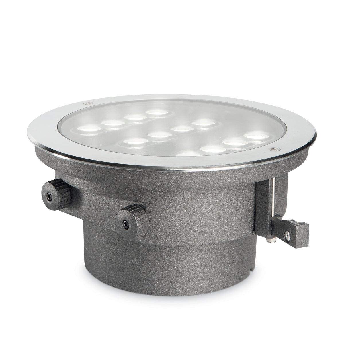 Spot încastrat de exterior Ideal Lux Taurus Accent Round, Ø21 cm, 277035