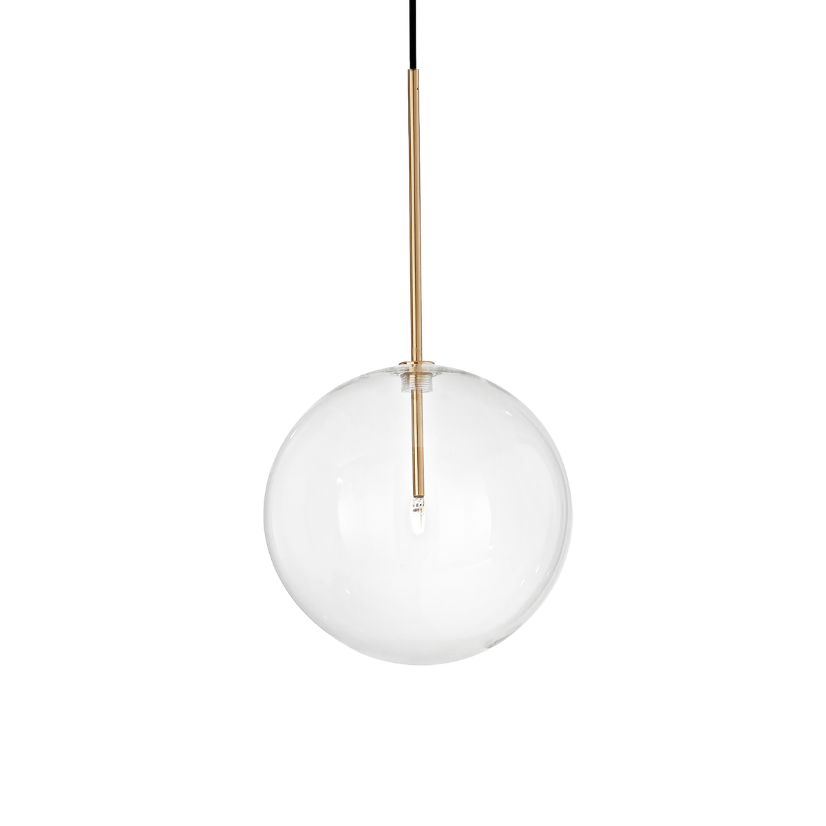 Pendul Ideal Lux Equinoxe SP1, alamă, Ø25 cm, 277394