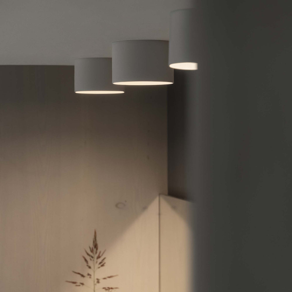 Plafonieră Ideal Lux Spike PL1 Round, alb, 277417