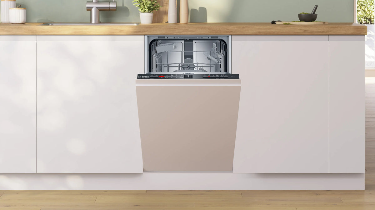 Mașină de spălat vase complet încorporabilă Bosch SPV2HKX02E, Seria 2, 45 cm, 10 seturi