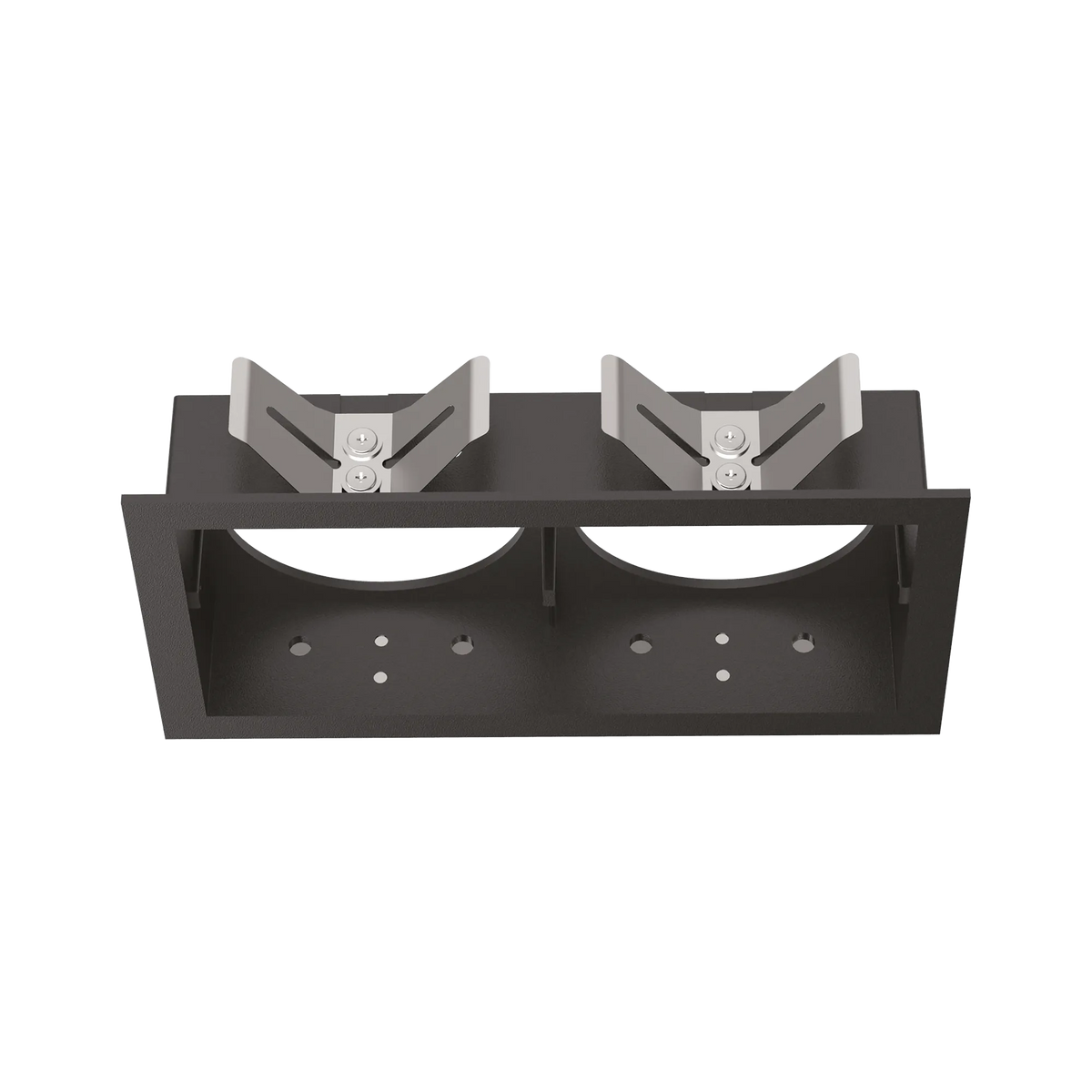 Ramă pentru spot încastrat Ideal Lux Bento Frame Square Twin, negru, 280233