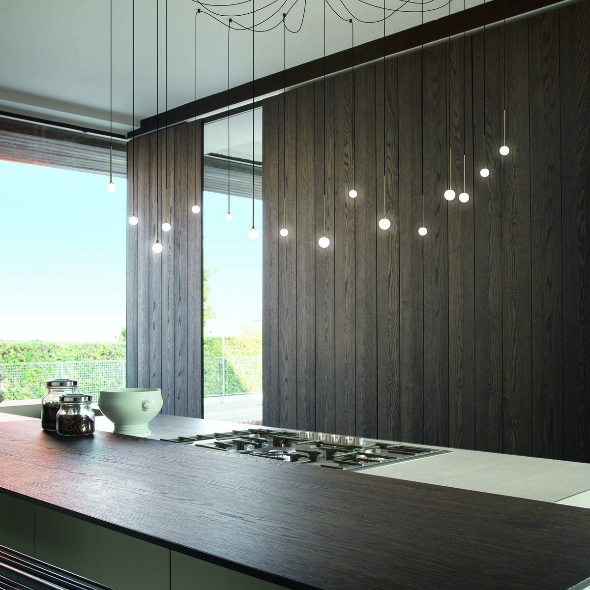 Lustră Ideal Lux Lucciola SP16, negru, 284002