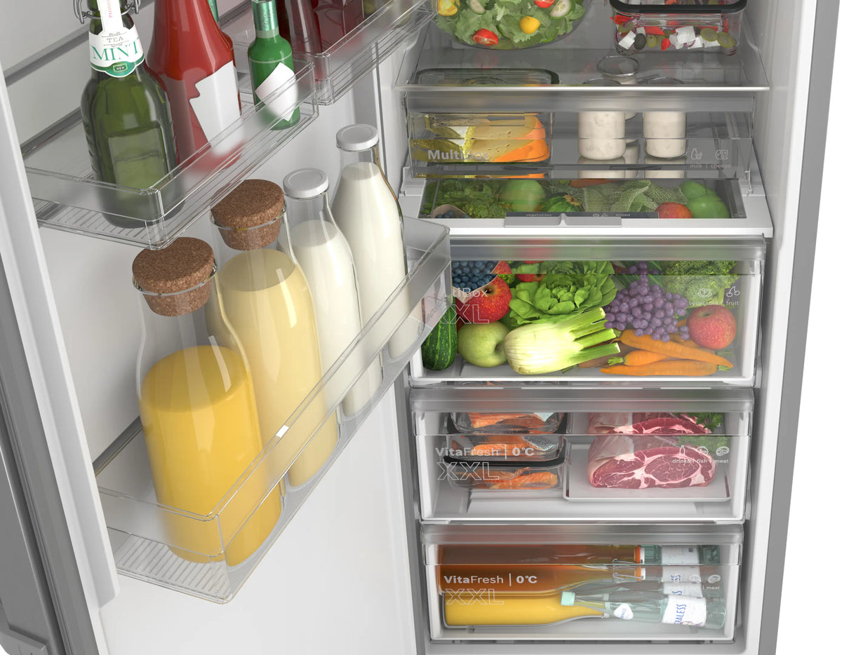 Frigider Bosch KSN36VLDG, Seria 4, inox
