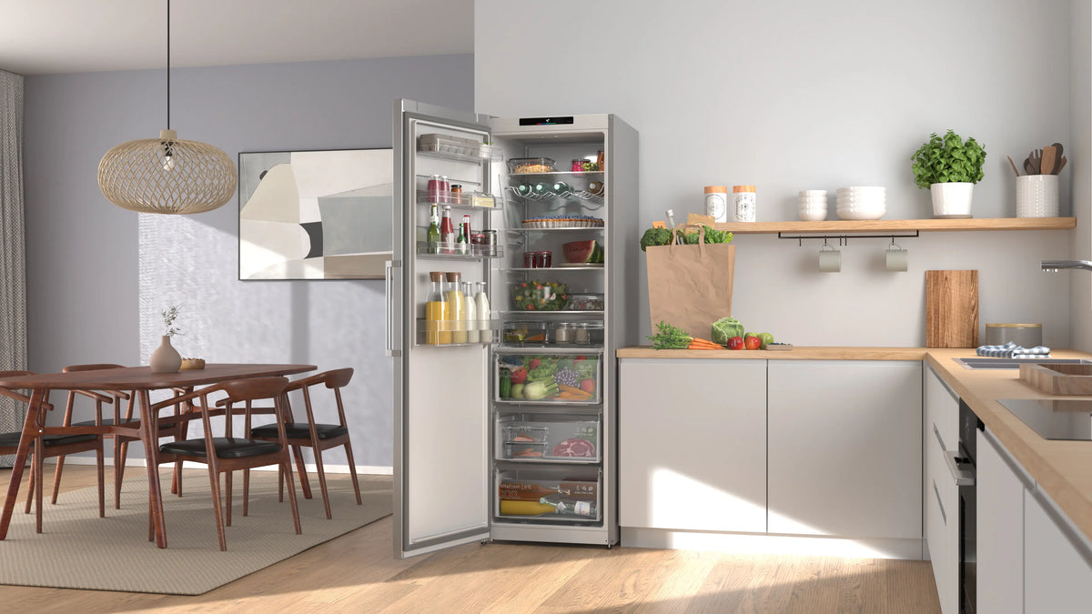 Frigider Bosch KSN36VLDG, Seria 4, inox