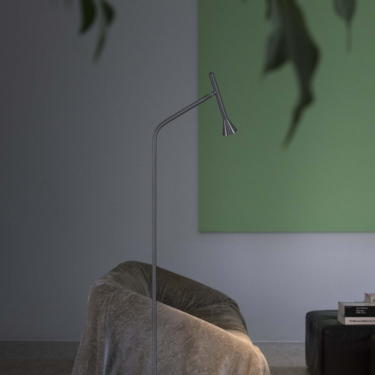 Lampadar Ideal Lux Diesis, nichel, 285337