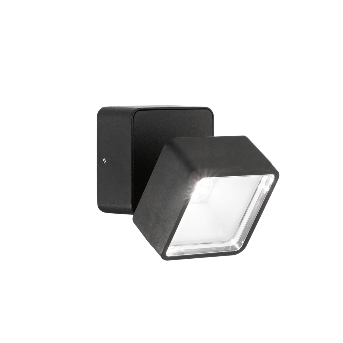 Aplică de exterior Ideal Lux Omega Square 4000K, negru, 285535
