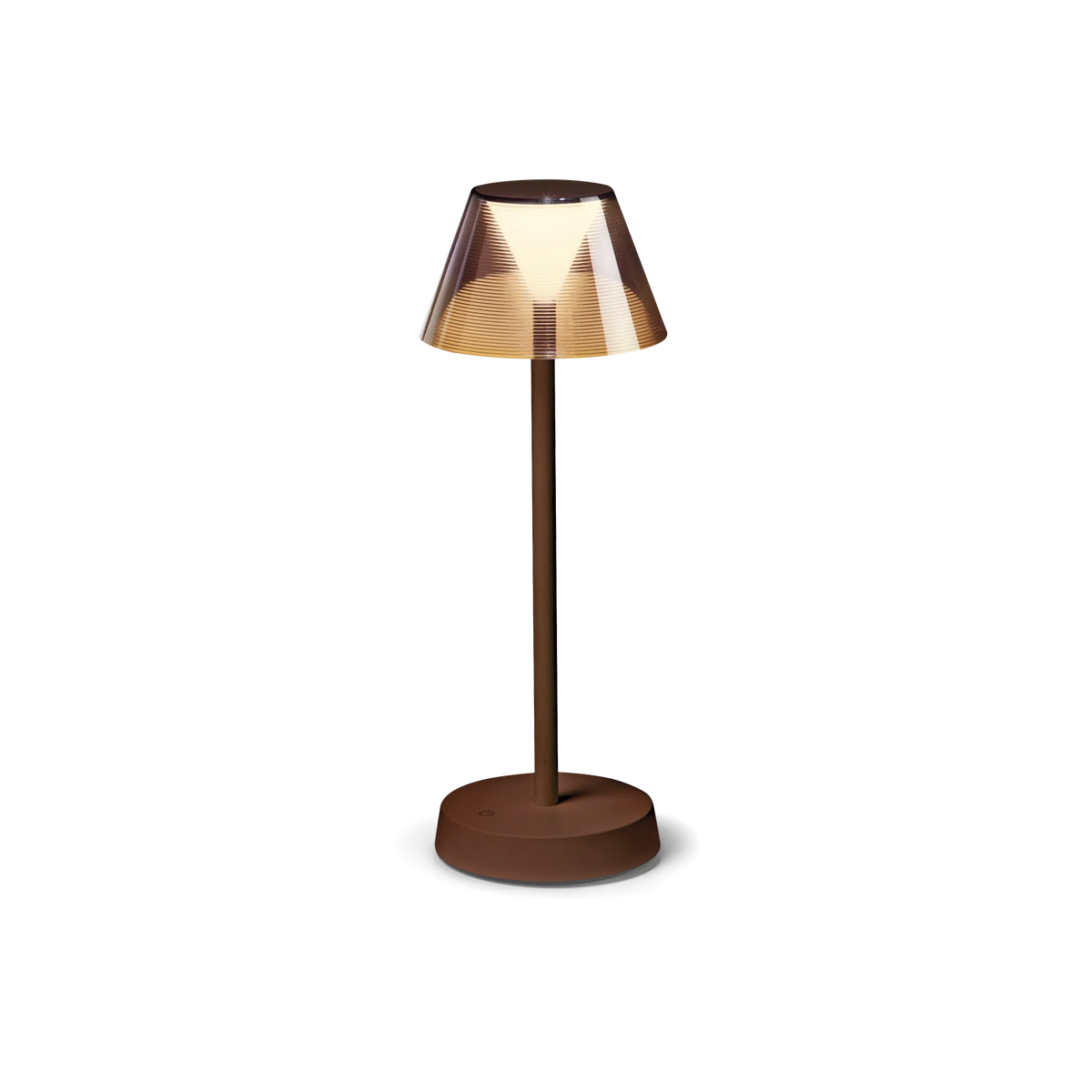 Lampă de masă de exterior Ideal Lux Lolita, cafea, 286747