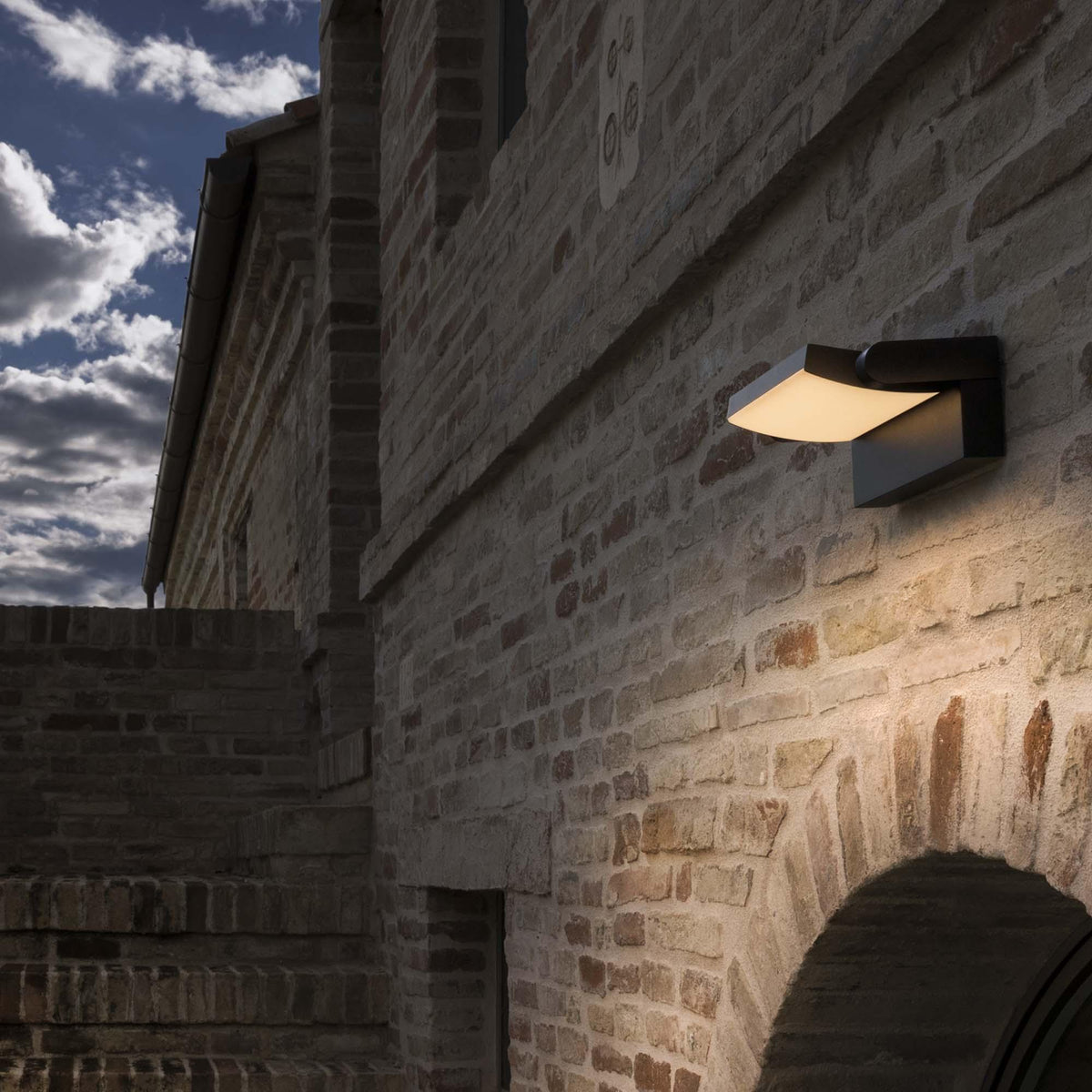 Aplică de exterior Ideal Lux Swipe, negru, 287706